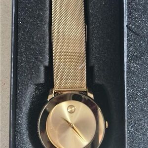 Gold Mesh Women's Watch